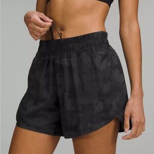 Black Camo Women’s Athletic Shorts — Size 6